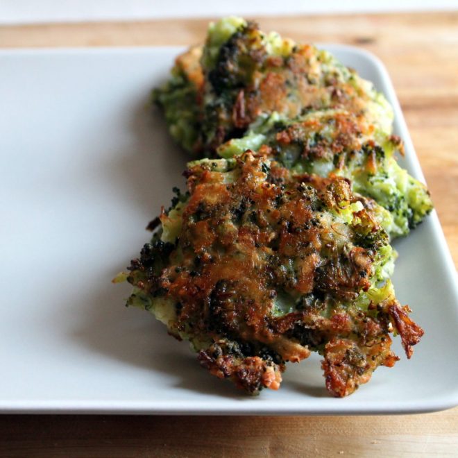 Four Ingredient Broccoli & Cheddar Fritters Happy Veggie Kitchen