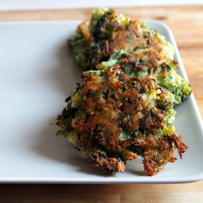 Four Ingredient Broccoli & Cheddar Fritters Happy Veggie Kitchen