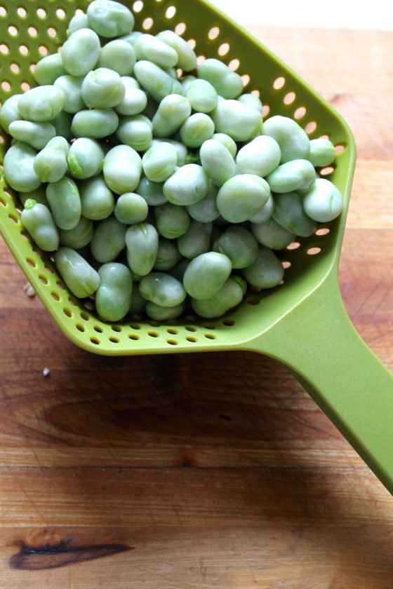 Broad bean vegan pesto recipe