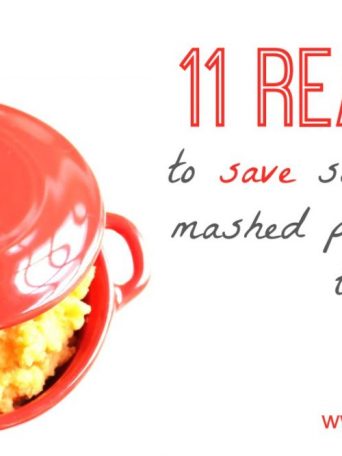 What to do with those leftover mashed potatoes. And/or a reason to make extras and save some. Either way!