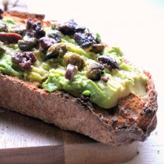 Avocado toast with a super flavorful twist!