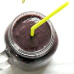 Nervous about green smoothies? Want to fool your kids into eating more greens? This spinach-packed smoothie is deceptively purple thanks to all the blueberries.