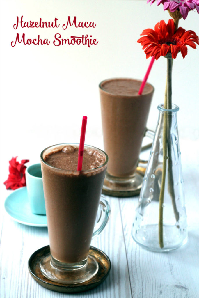 A healthy, energizing breakfast smoothie. 