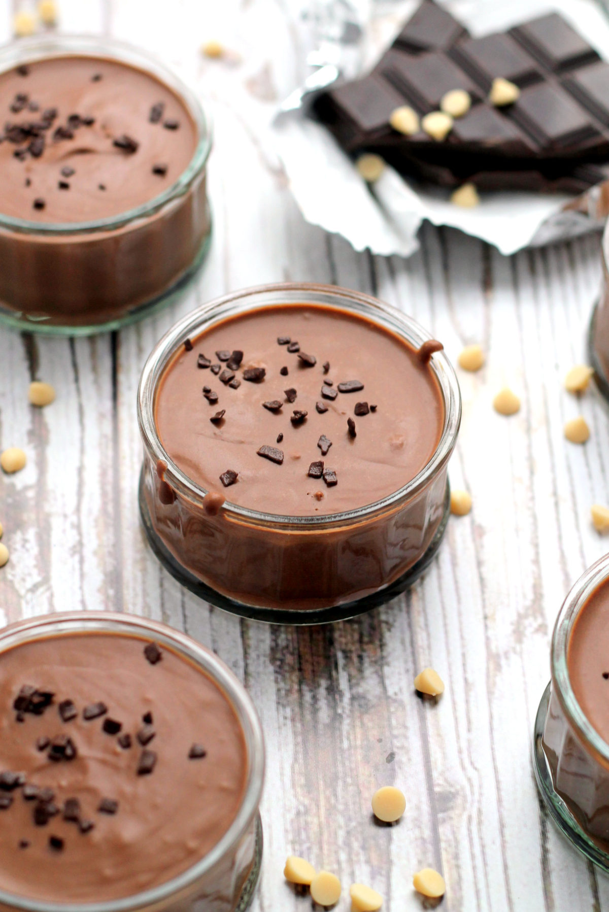 Easy Baileys Chocolate Dessert Pots Happy Veggie Kitchen