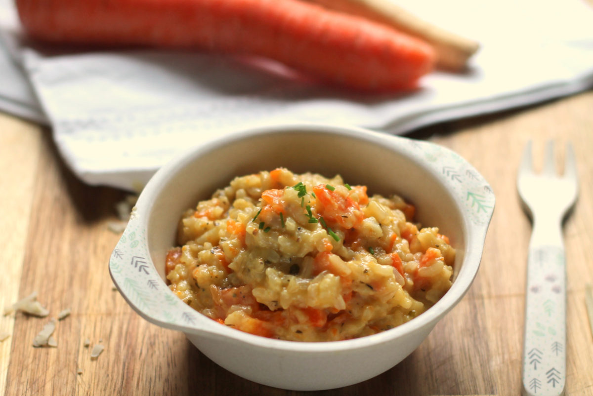 Cheesy Vegetable And Brown Rice Pot For Babies Happy Veggie Kitchen