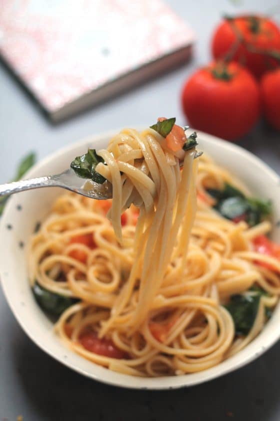 Pasta alla Checca Happy Veggie Kitchen