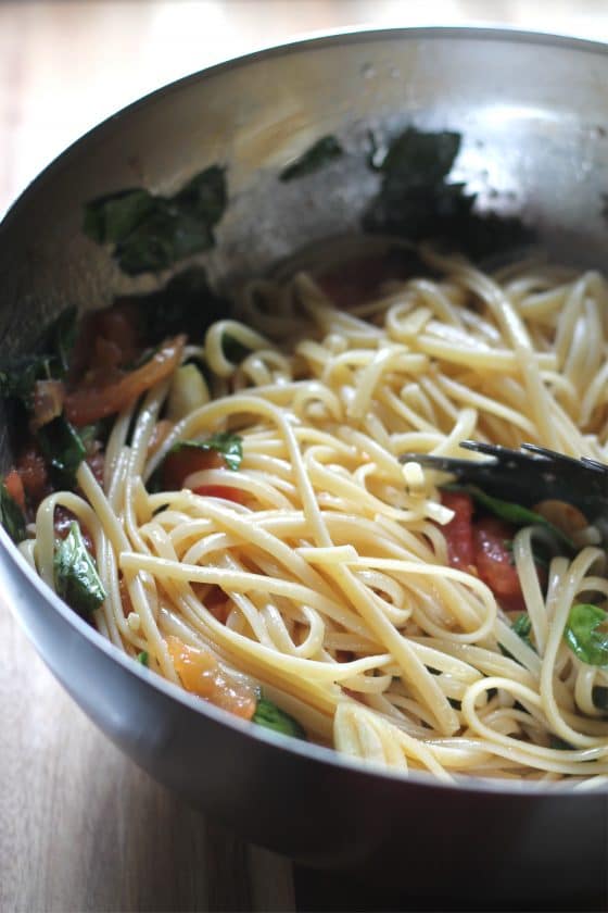 Pasta alla Checca Happy Veggie Kitchen