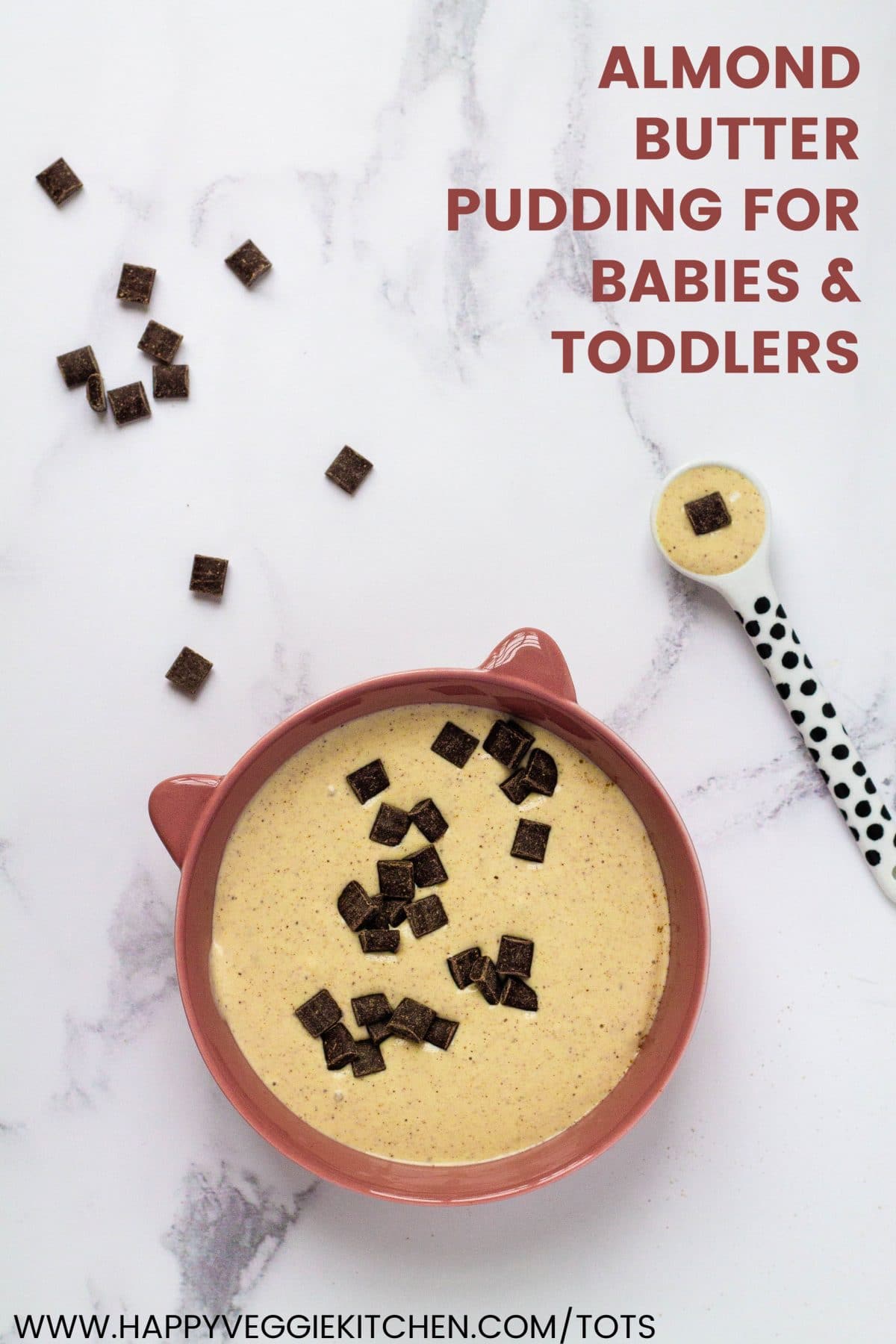 Almond Butter Pudding for Babies & Toddlers Happy Veggie Kitchen