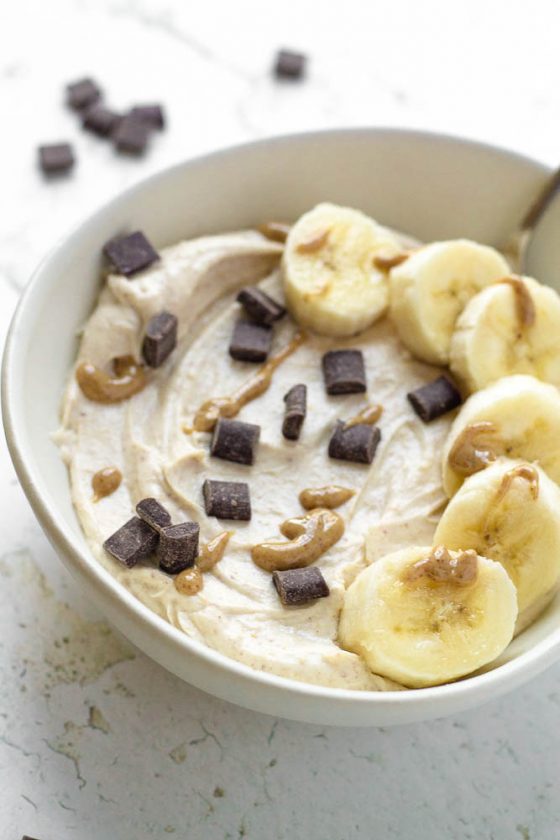 Peanut Butter Yogurt Bowl Happy Veggie Kitchen