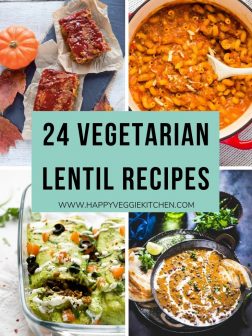 lentil recipes collage