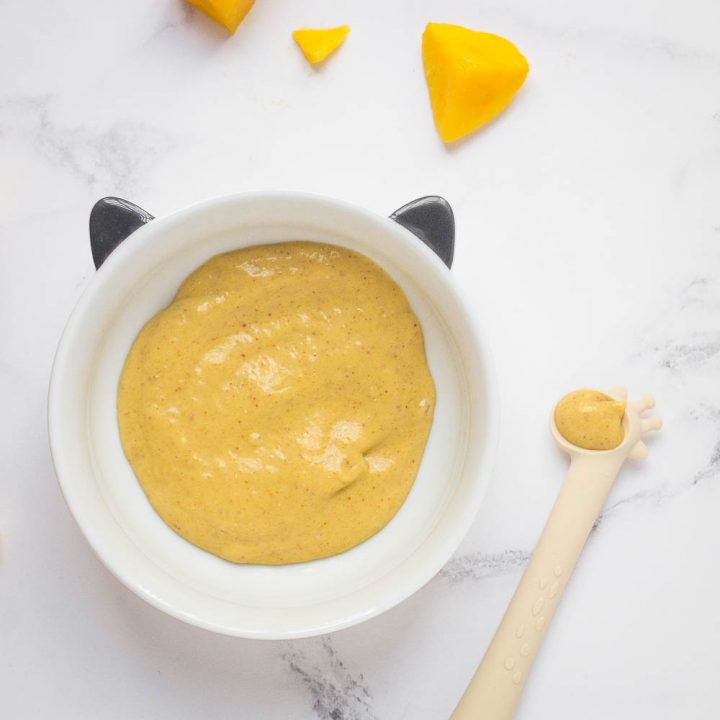 peanut butter banana puree