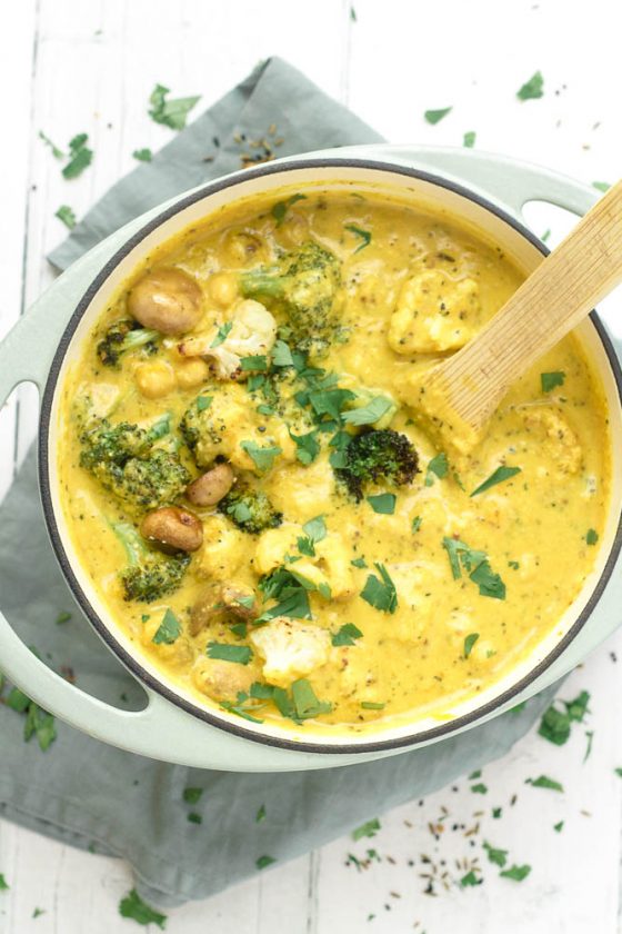 Vegan Korma with Creamy Butternut Sauce Happy Veggie Kitchen