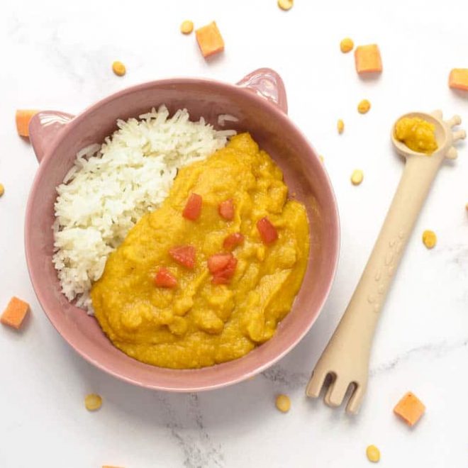 First Dal for Babies Happy Veggie Kitchen