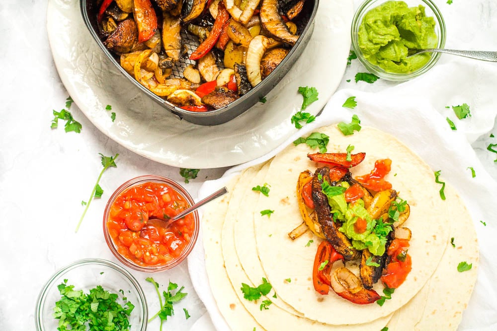 Air Fryer Veggie Fajitas-image