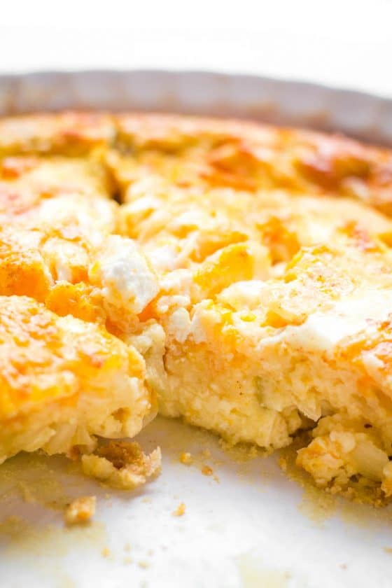 Easiest Cheese & Onion Quiche Happy Veggie Kitchen