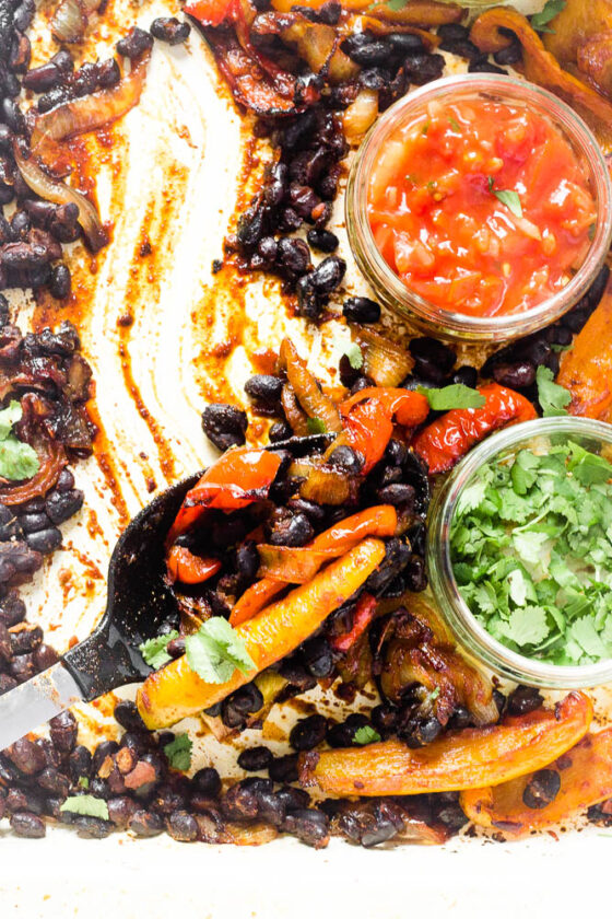 Black Bean Fajitas with Sweet Chili Sauce Happy Veggie Kitchen