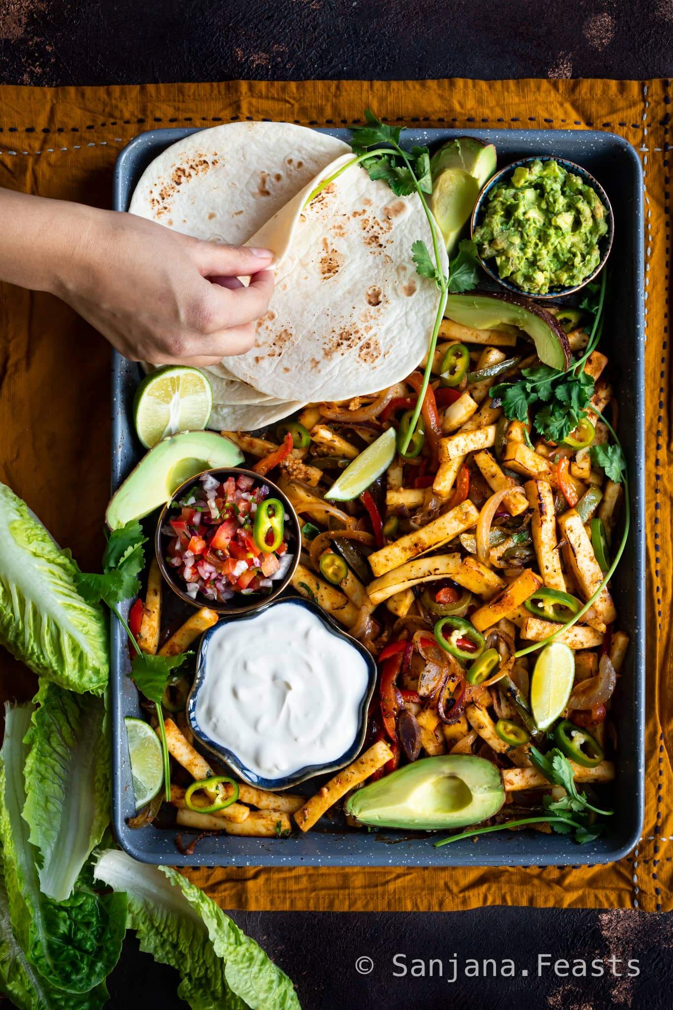 12 Ways to Make Vegetarian Fajitas - Happy Veggie Kitchen