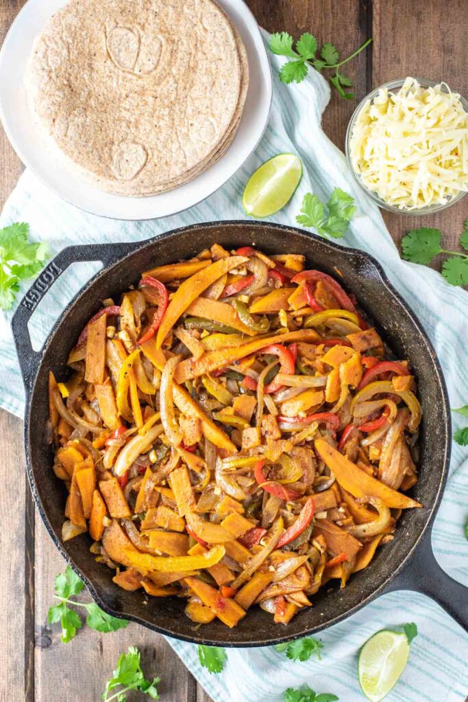 12 Ways to Make Vegetarian Fajitas - Happy Veggie Kitchen