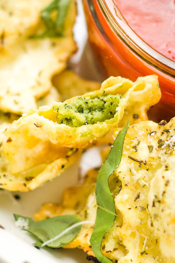 Air Fryer Ravioli (without breading) Happy Veggie Kitchen