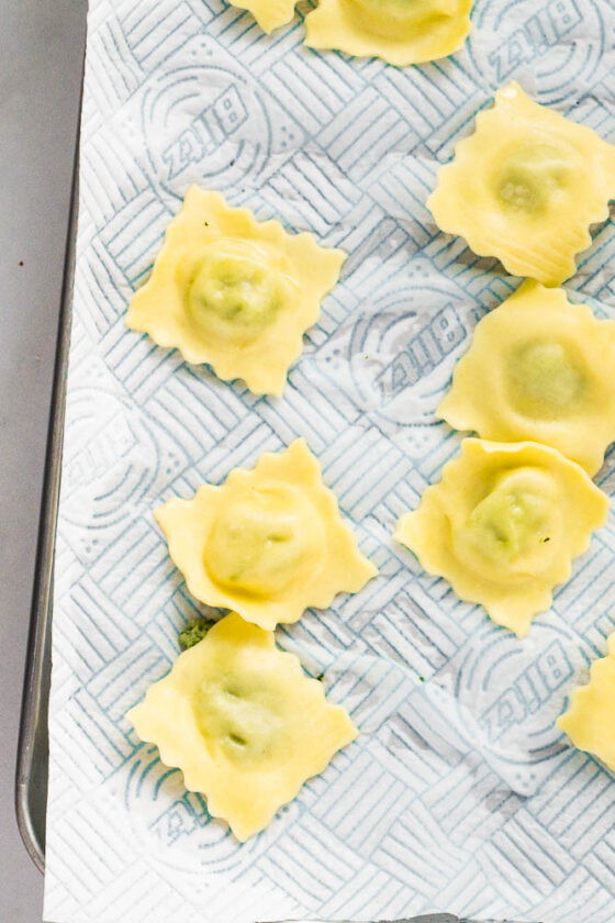 Air Fryer Ravioli (without breading) Happy Veggie Kitchen