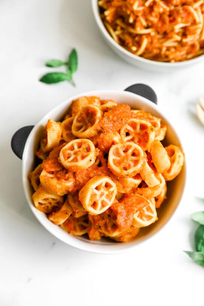 Extra-Veggie Baby Pasta (With Veggies and Iron)