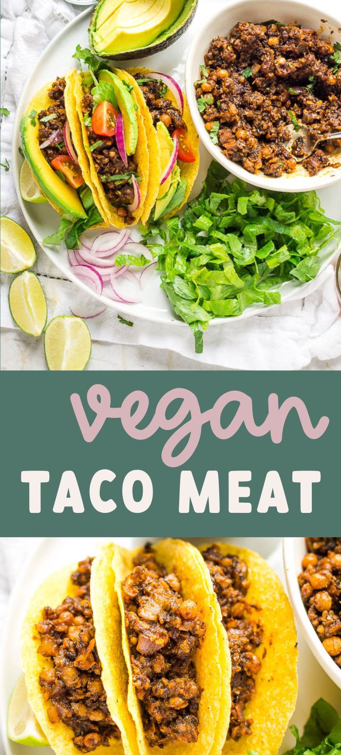 Easy Vegan Taco Meat (4 Ingredients!) - Happy Veggie Kitchen