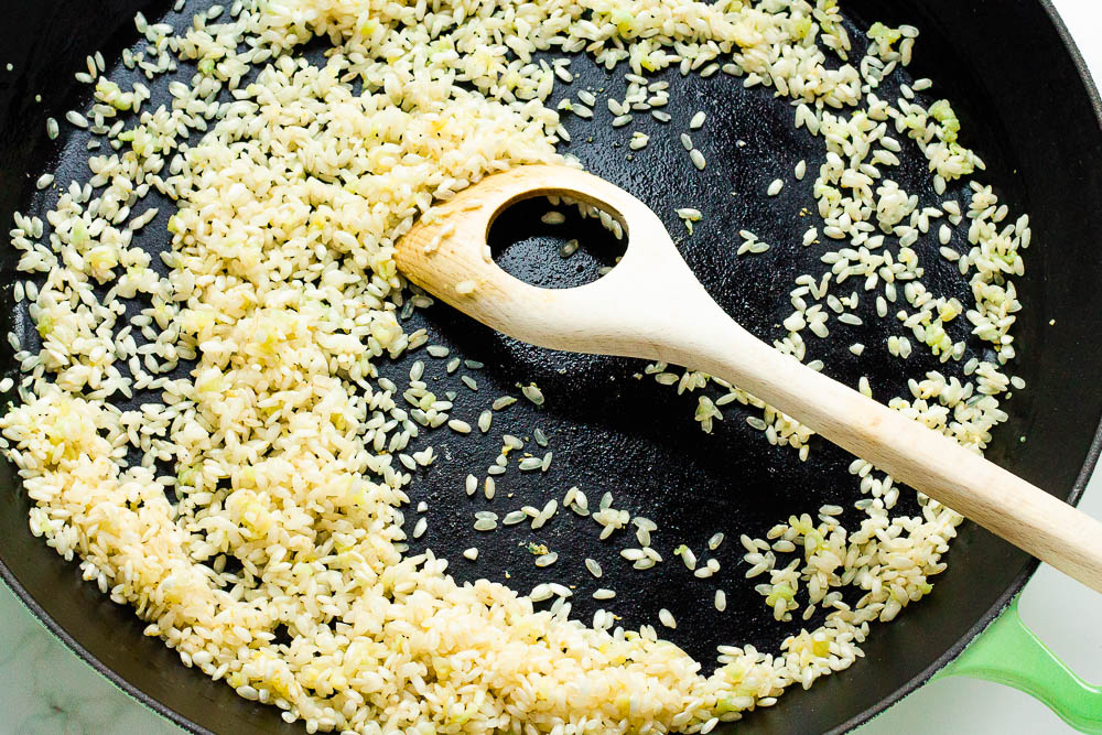 Cheesy Sweet Potato Risotto for Kids Happy Veggie Kitchen