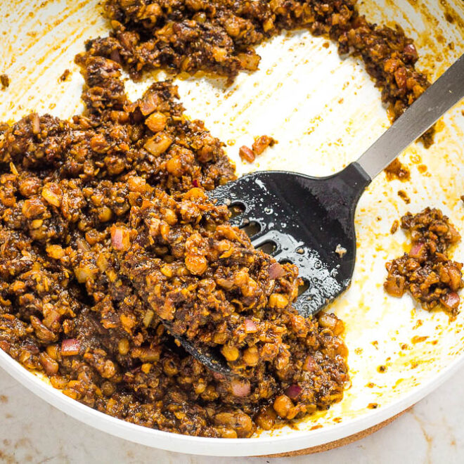 Easy Vegan Taco Meat (4 Ingredients!) - Happy Veggie Kitchen