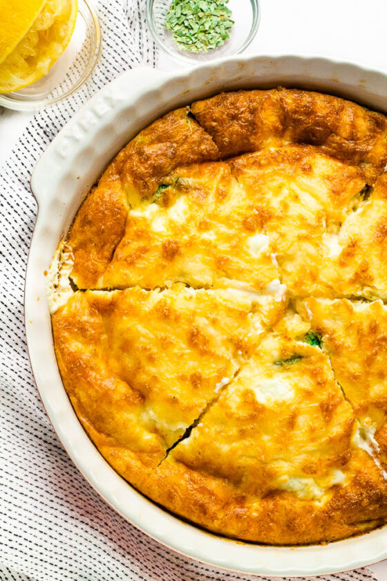 Crustless Asparagus Quiche with Goat Cheese Happy Veggie Kitchen