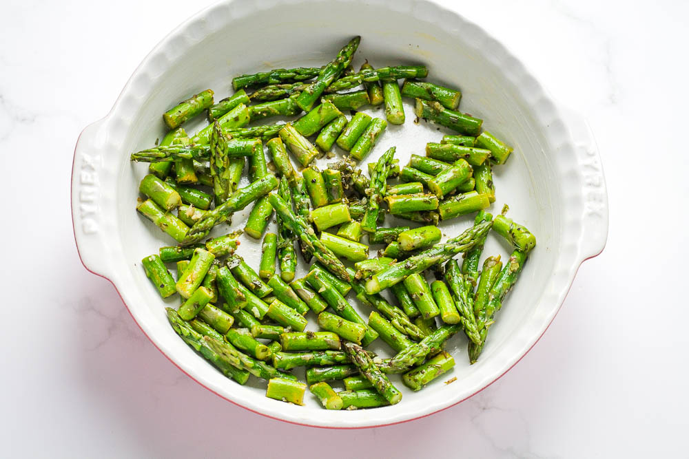 Crustless Asparagus Quiche with Goat Cheese Happy Veggie Kitchen