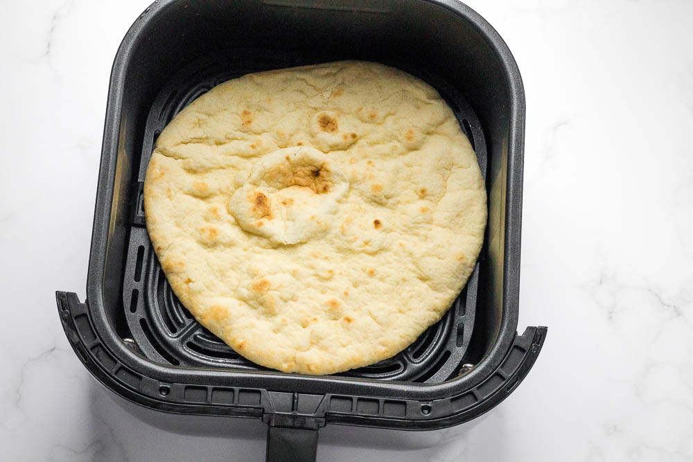 Making Air Fryer Pizzas with Premade Crust Happy Veggie Kitchen