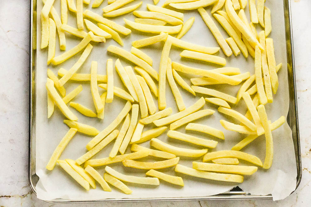 Loaded Pesto Fries Happy Veggie Kitchen