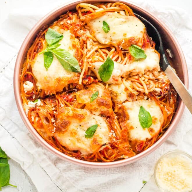 Air Fryer Baked Spaghetti Happy Veggie Kitchen