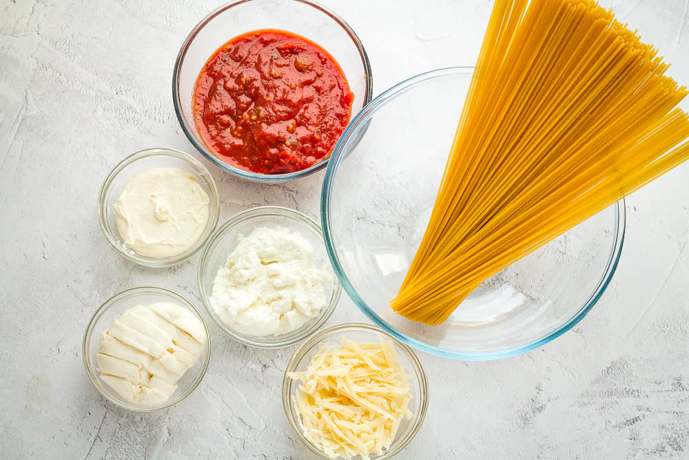 Air Fryer Baked Spaghetti Happy Veggie Kitchen