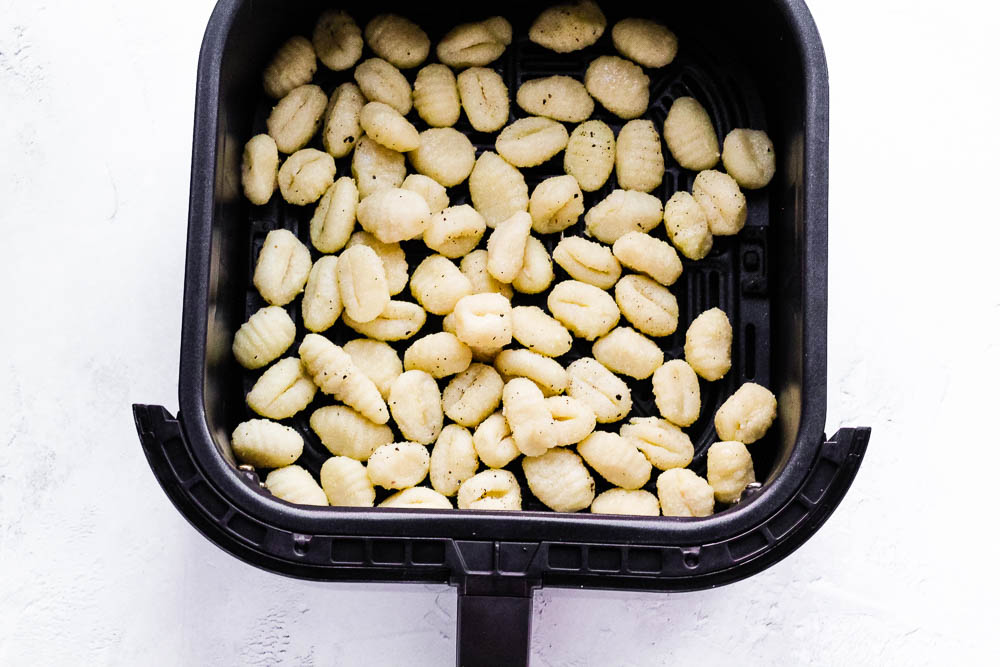 Air Fryer Gnocchi with Pesto Happy Veggie Kitchen