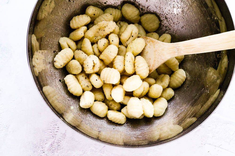 Air Fryer Gnocchi with Pesto Happy Veggie Kitchen