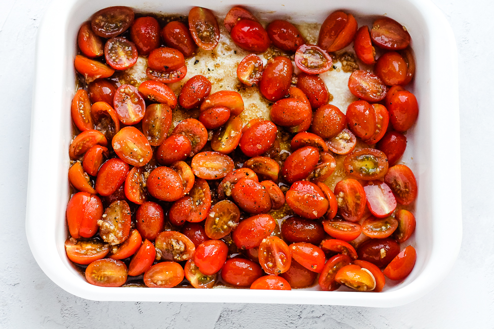 Roasted Potatoes with Tomatoes & Herbs Happy Veggie Kitchen