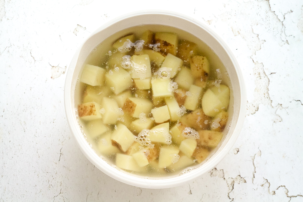 Air Fryer Patatas Bravas Happy Veggie Kitchen