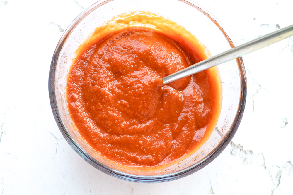 Air Fryer Patatas Bravas Happy Veggie Kitchen