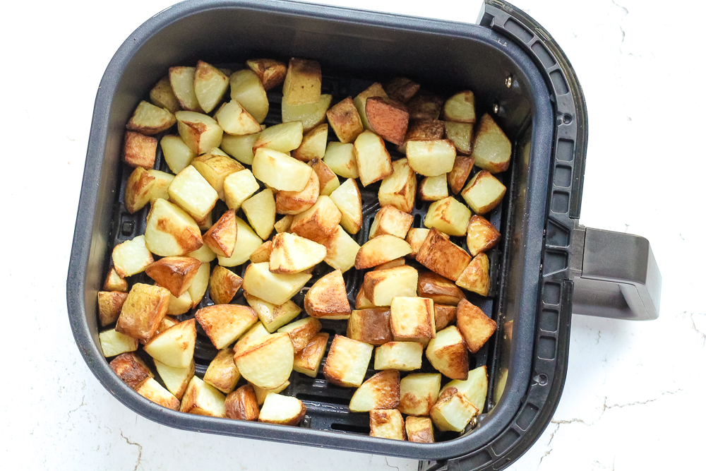Air Fryer Patatas Bravas Happy Veggie Kitchen