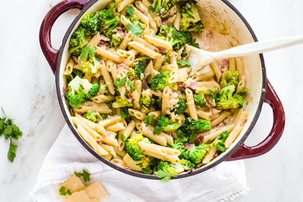 Broccoli Gruyere Pasta Happy Veggie Kitchen