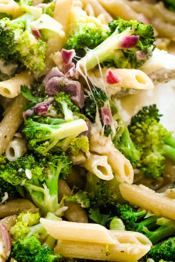 Broccoli Gruyere Pasta Happy Veggie Kitchen