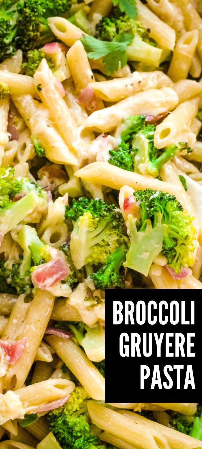 Broccoli Gruyere Pasta Happy Veggie Kitchen