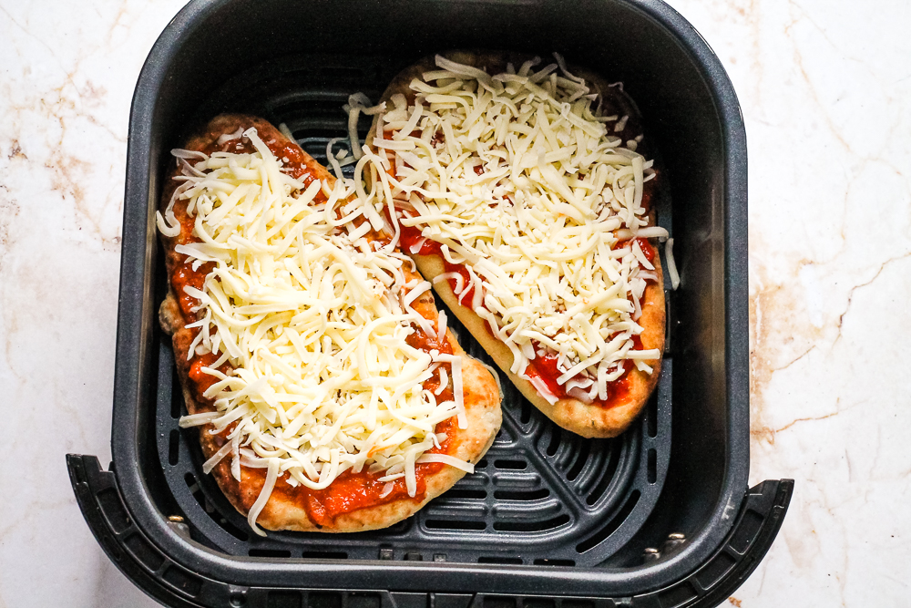 Air Fryer Naan Pizza Happy Veggie Kitchen