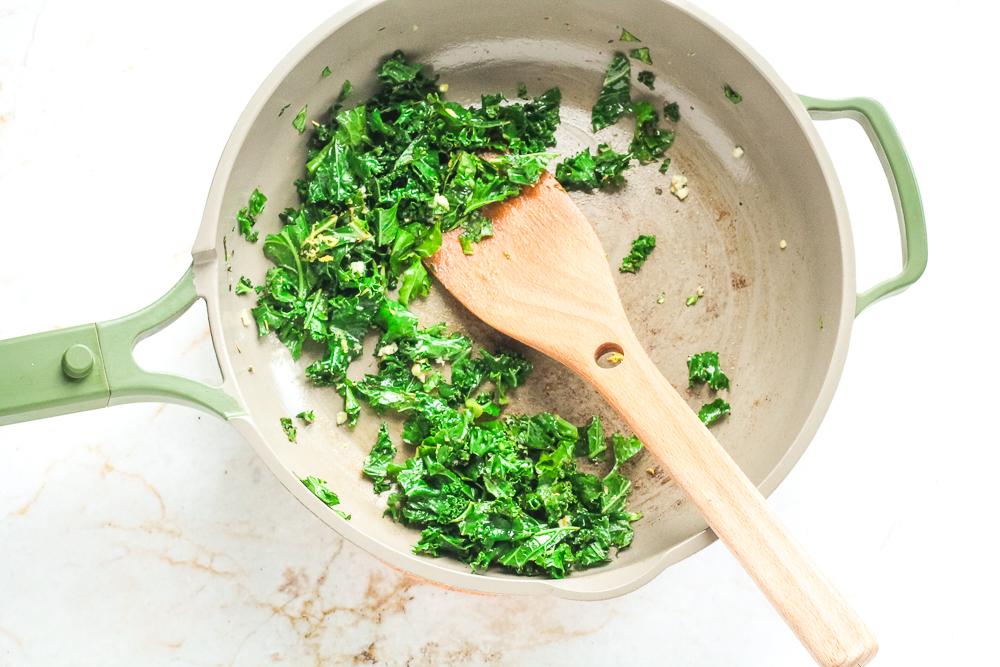 Cheesy Kale Omelette Happy Veggie Kitchen