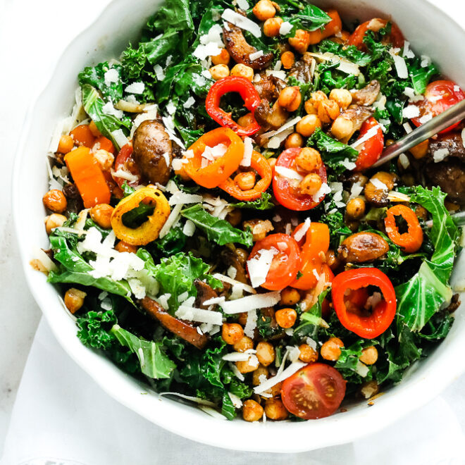 Sauteed Kale Salad Happy Veggie Kitchen