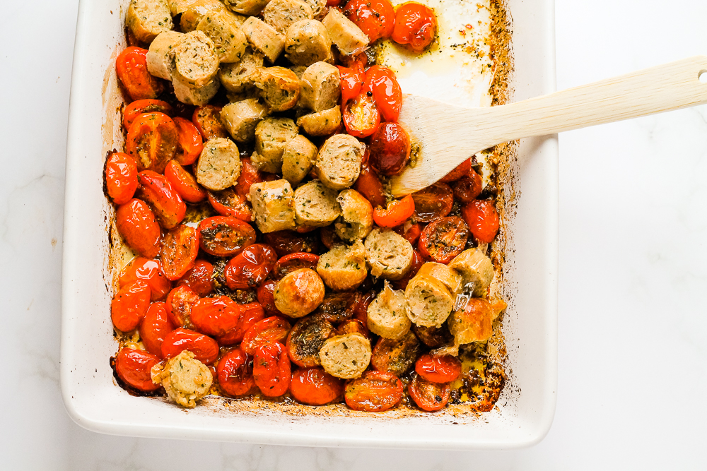 Easy Vegetarian Sausage Pasta Happy Veggie Kitchen