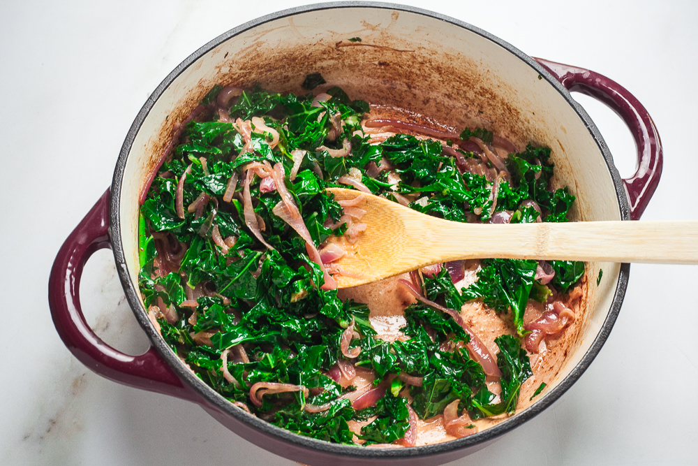 Feta & Kale Rice Happy Veggie Kitchen