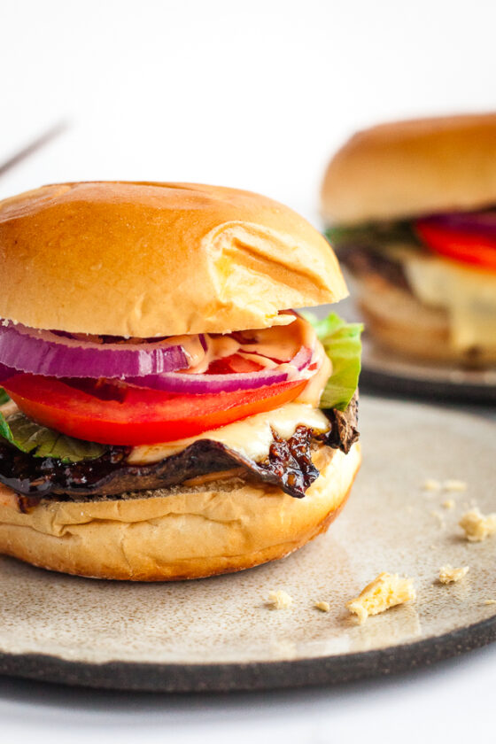 air-fryer-portobello-mushroom-burgers-happy-veggie-kitchen