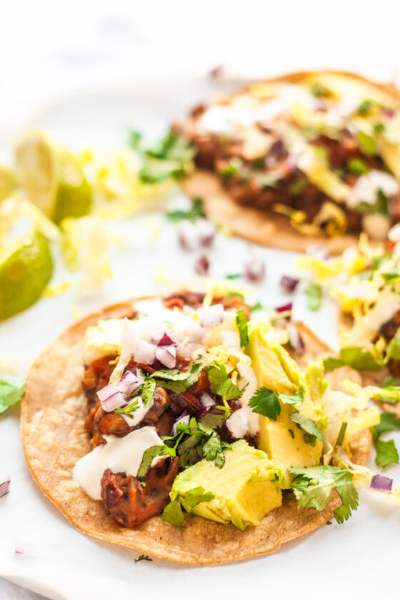 Cheesy Kidney Bean Tacos Quick & Easy! Happy Veggie Kitchen